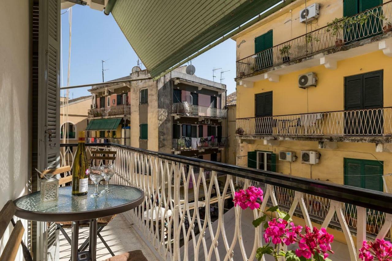Apartment Margreco In Corfu Town Eksteriør bilde