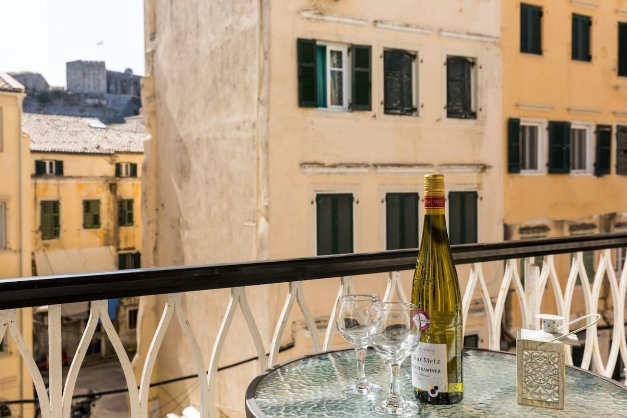 Apartment Margreco In Corfu Town Eksteriør bilde