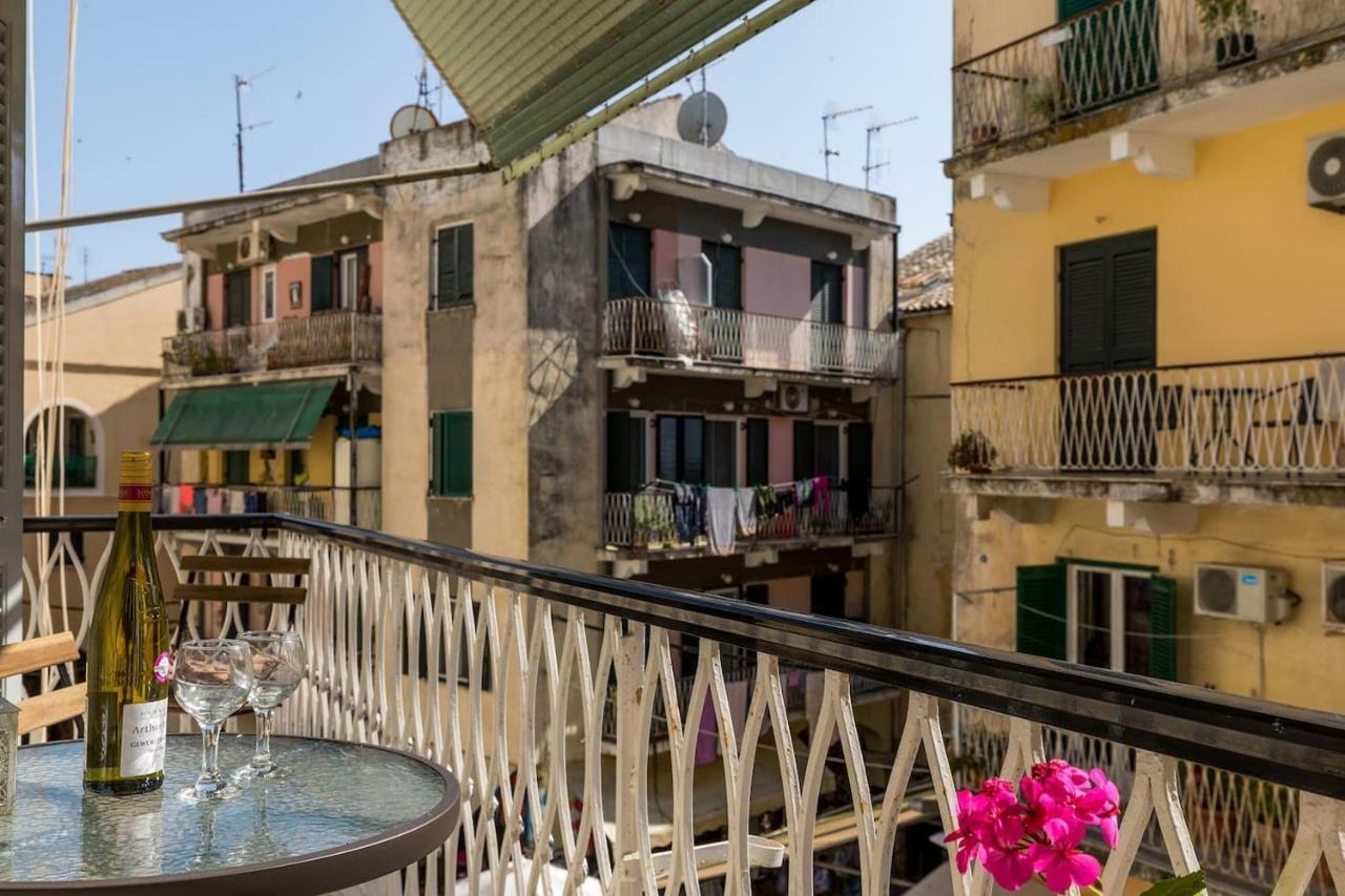 Apartment Margreco In Corfu Town Eksteriør bilde