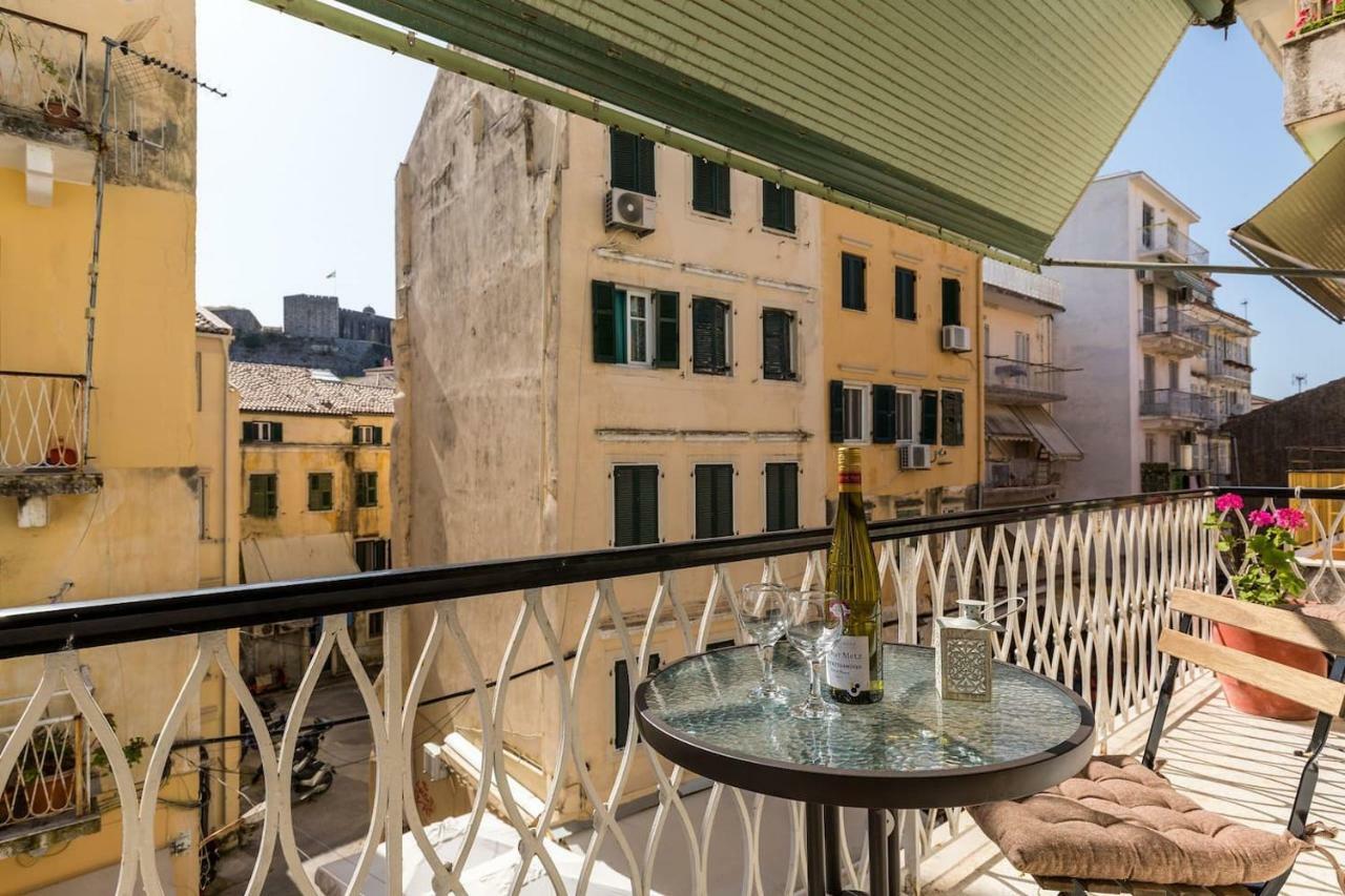 Apartment Margreco In Corfu Town Eksteriør bilde